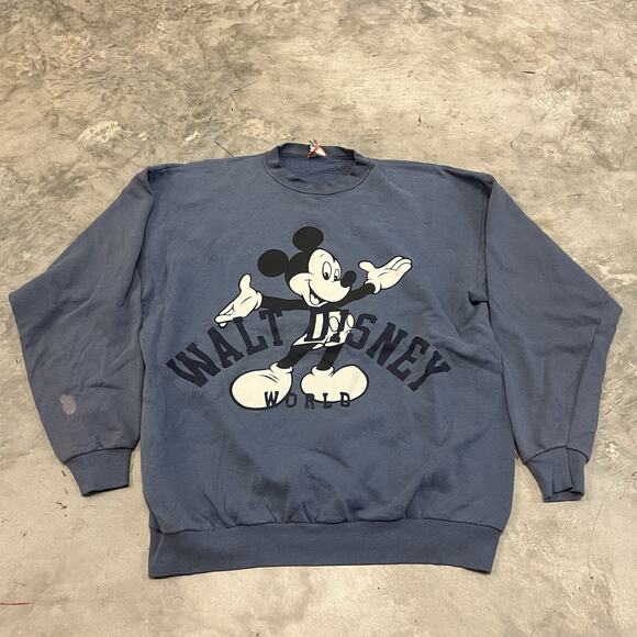 Walt Disney World Official Mickey Mouse Sweatshirt! Unisex, One Size Fits All! - Picture 1 of 7